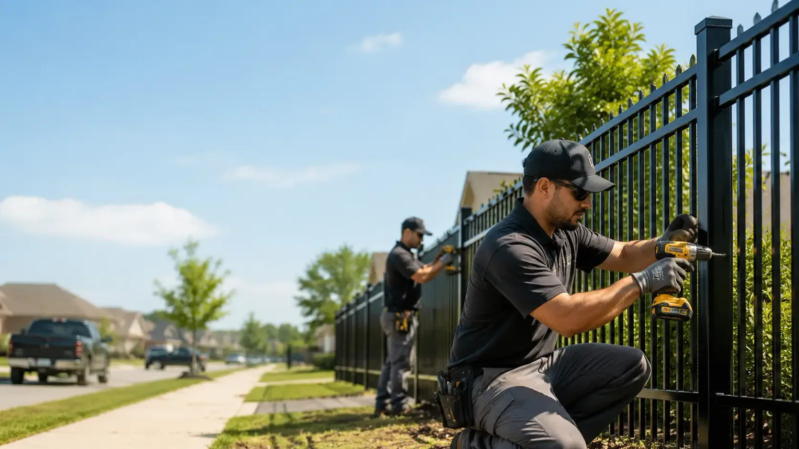 Metal Fence Installation in Quebeck, TN